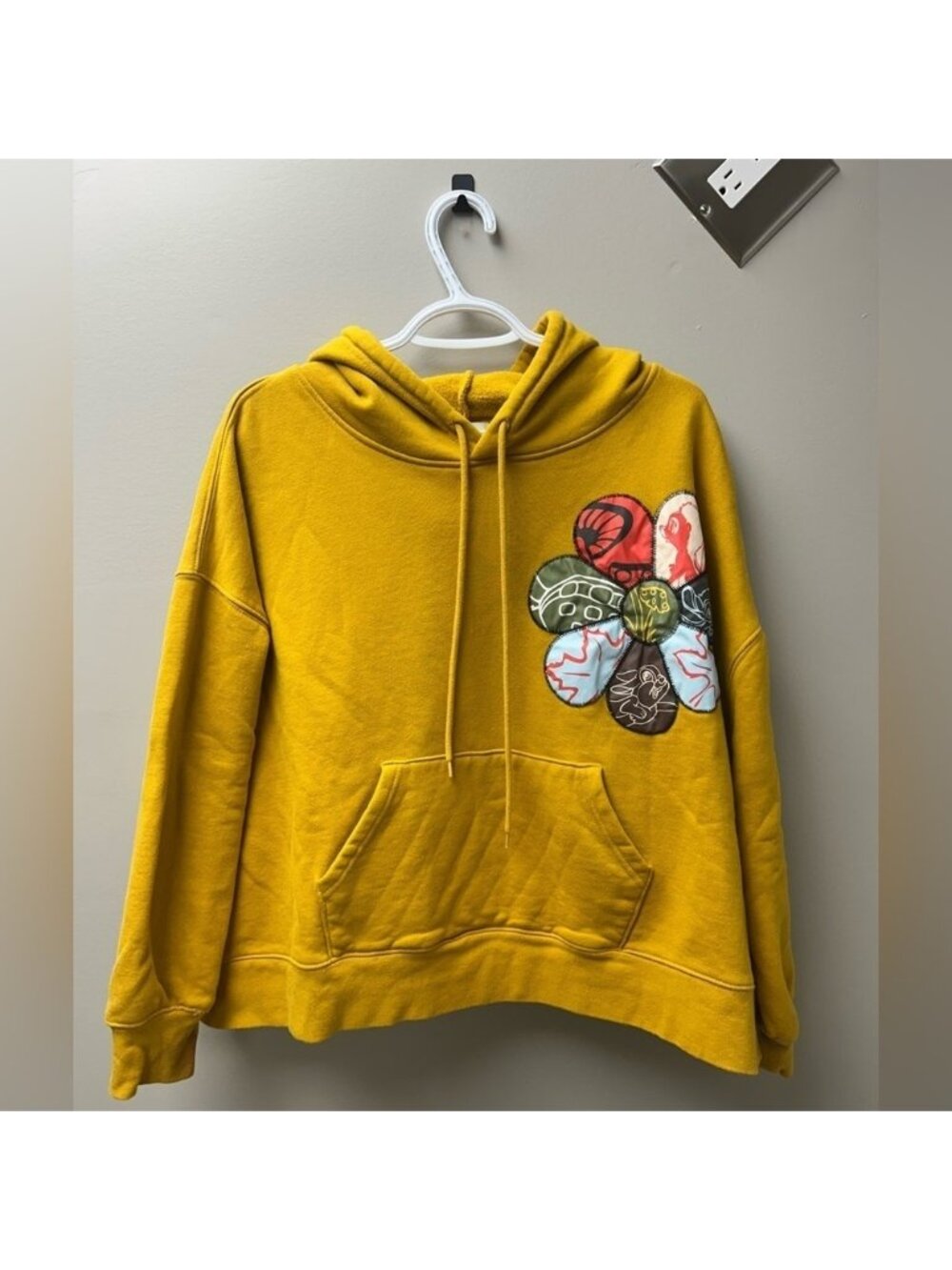 Disney Bambi Mustard Yellow Pullover Hoodie